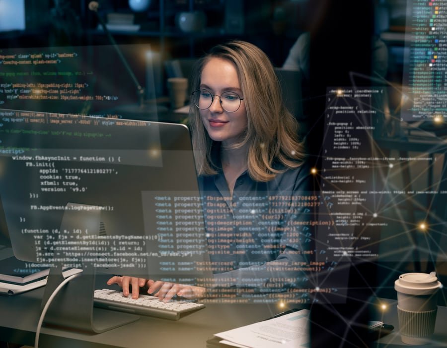 Our web design team at work